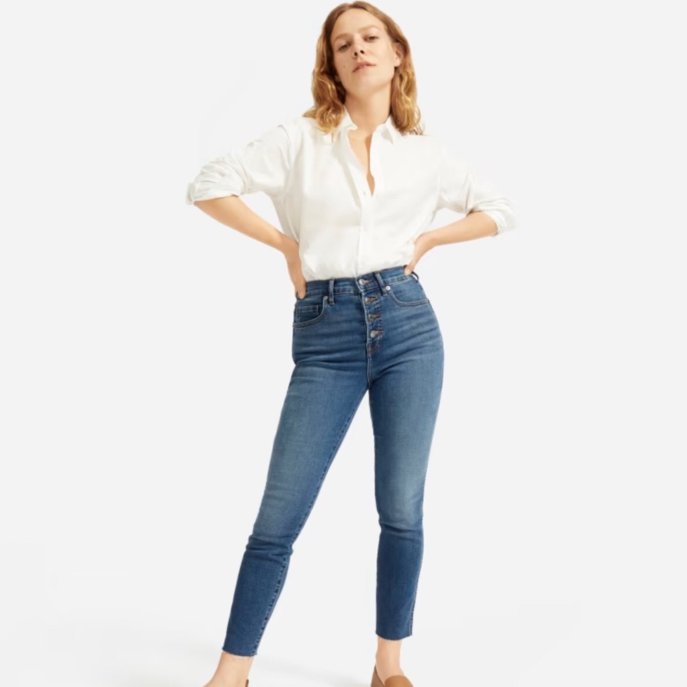 Everlane Highrise Vintage Skinny Jean - 27